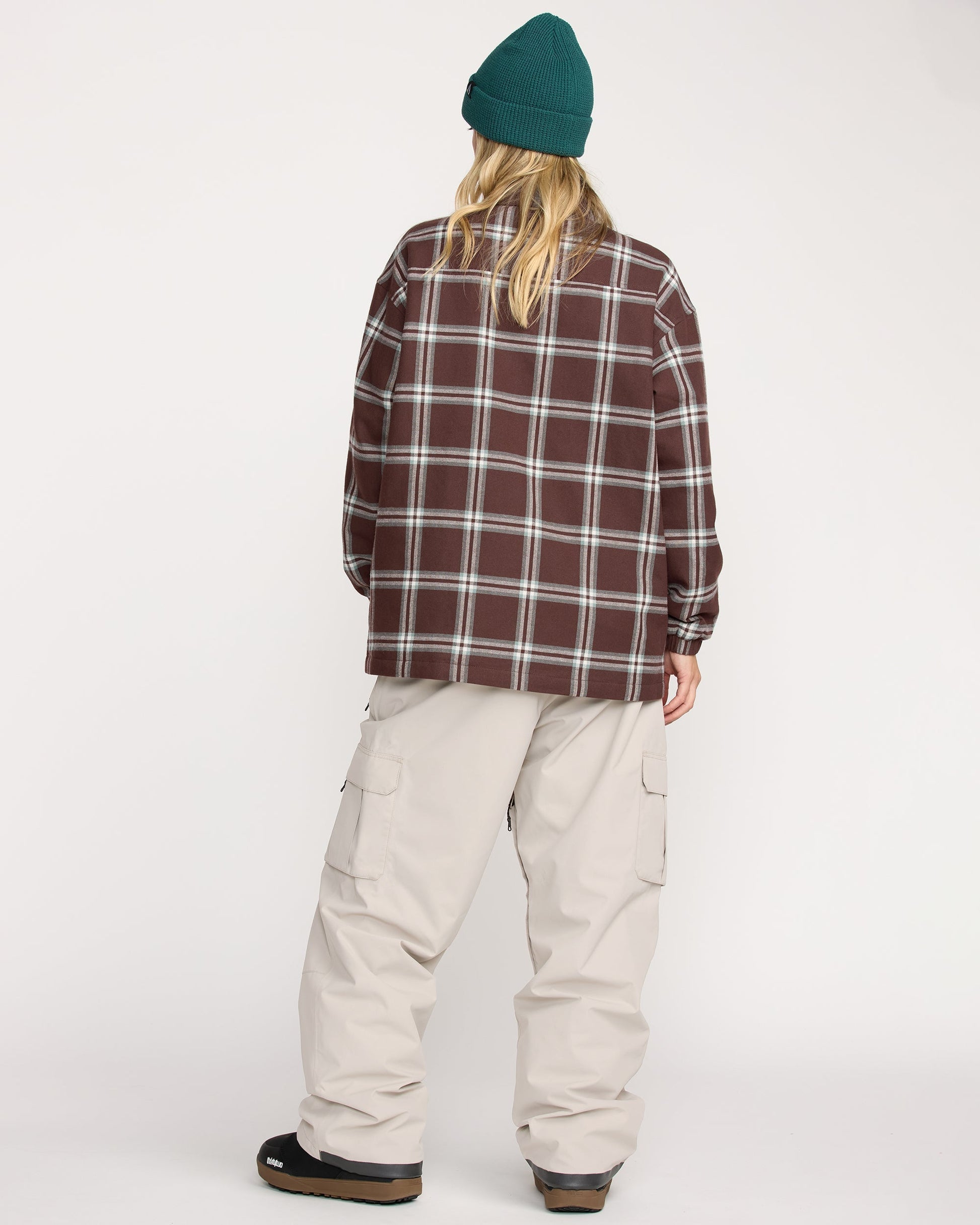 Women's Ins Riding Flannel Jacket