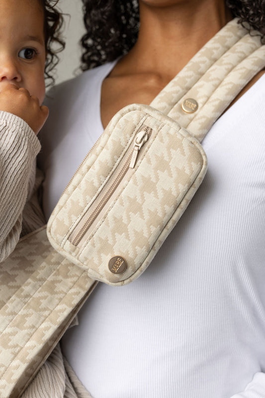 The Monarch Accessory Bag - Houndstooth